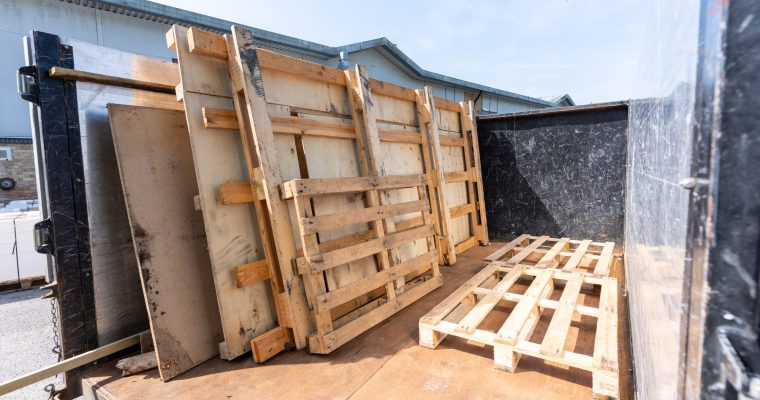 fly tipping being cleared