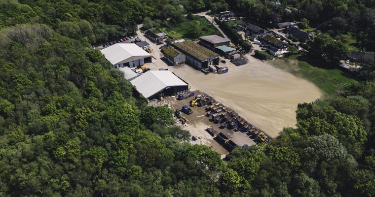 rf recycling group's recycling centre in fordingbridge