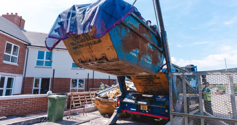 a chain skip being picked up