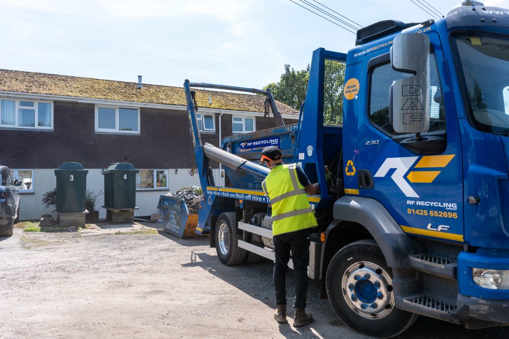 domestic skip hire drop off