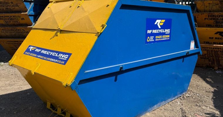 RF Recycling lockable skip